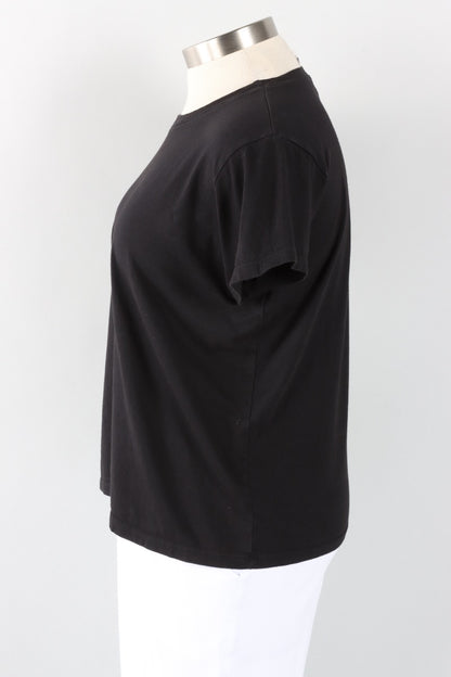 Short Sleeve Tee Plus - Black