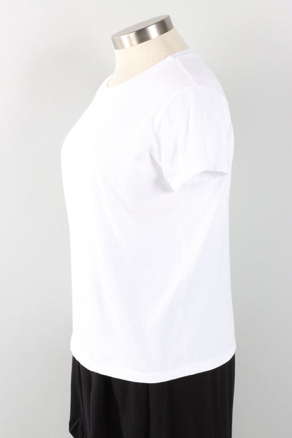 Short Sleeve Tee Plus - White