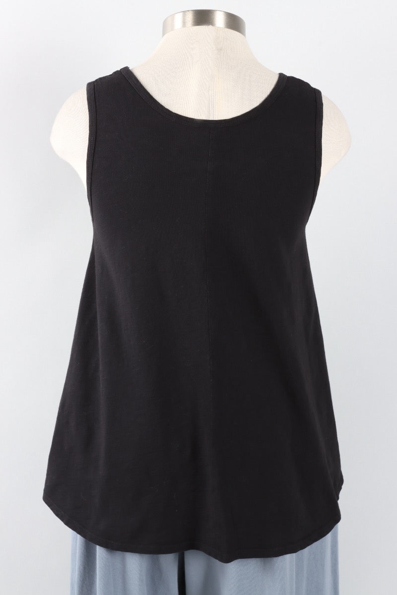 High/Low Tank - Black