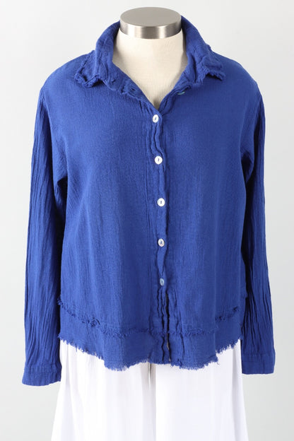 Urban Blouse - Cobalt
