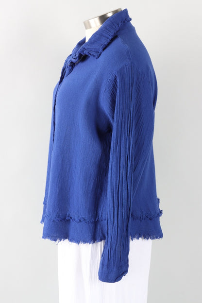 Urban Blouse - Cobalt