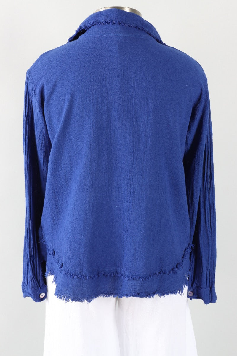 Urban Blouse - Cobalt