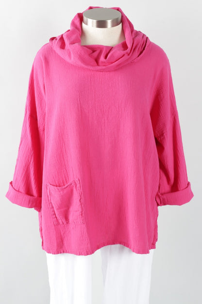Tortus Top - Fuchsia