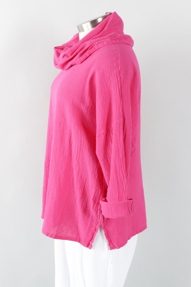 Tortus Top - Fuchsia
