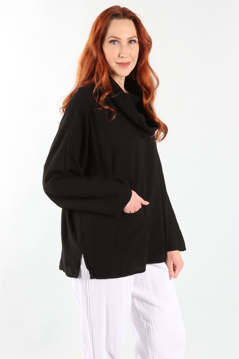Tortus Top - Black