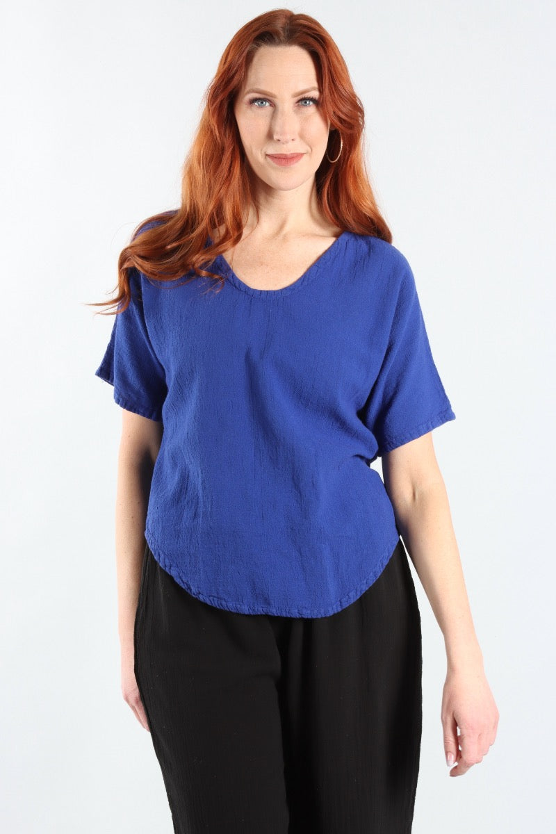 Tess Top - Cobalt