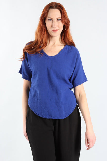 Tess Top - Cobalt