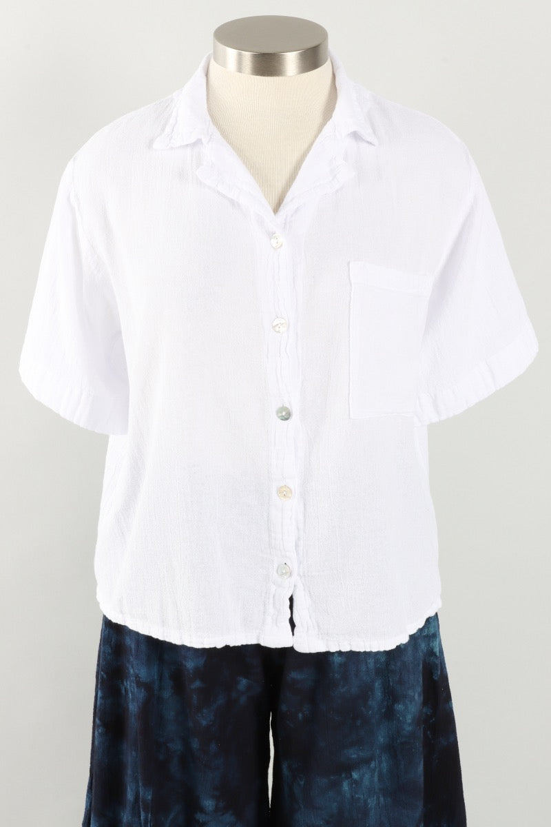 Crush Blouse - Snow