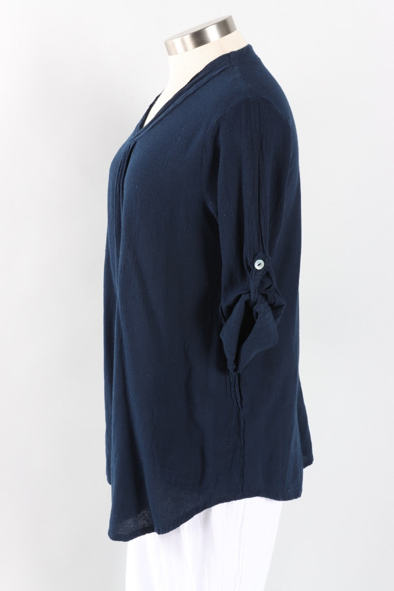 Brunch Top - Sapphire