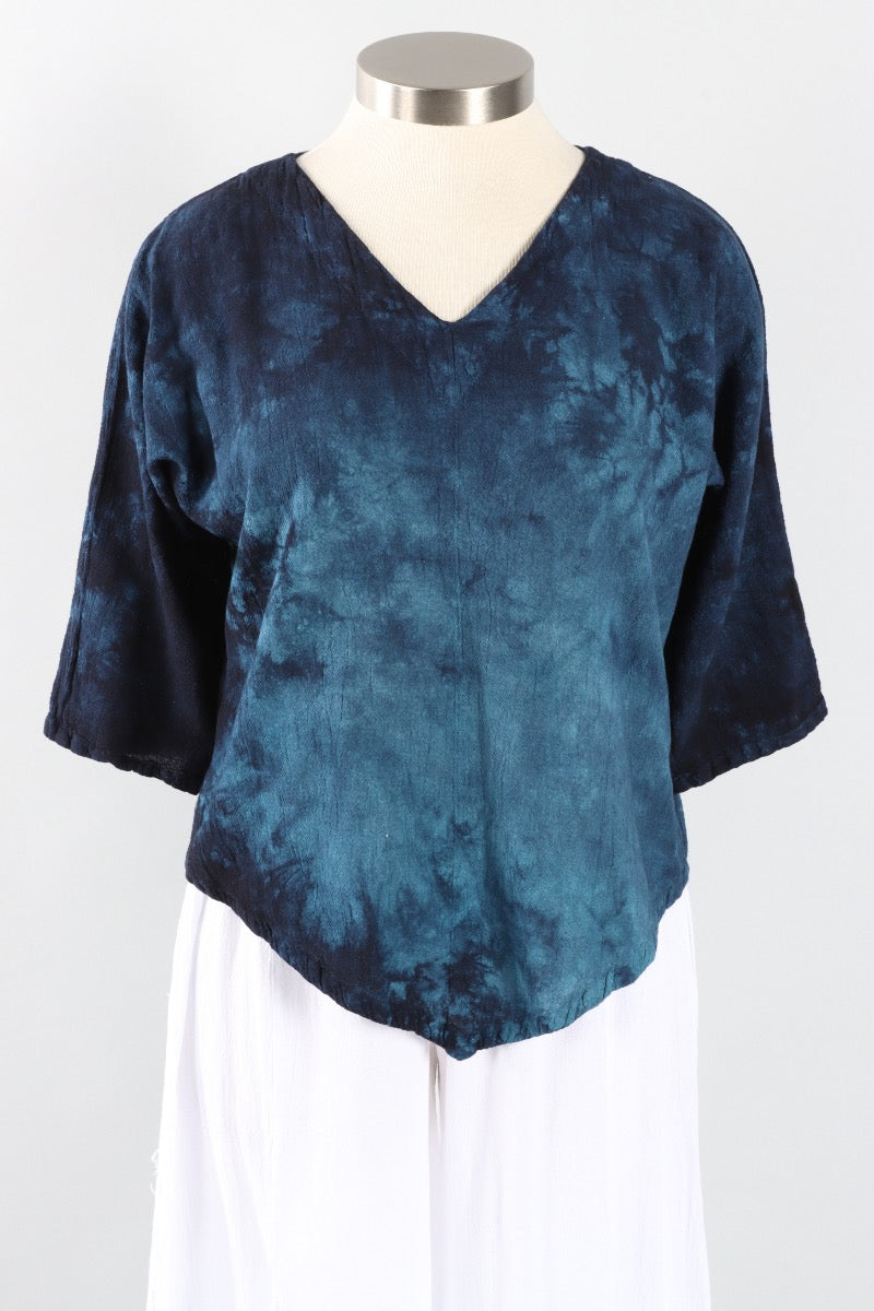 Lynn Top - Washed Sapphire
