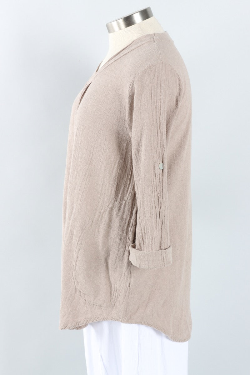 Brunch Top - Taupe
