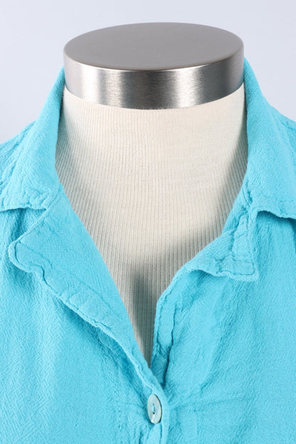 Crush Blouse - Glacier