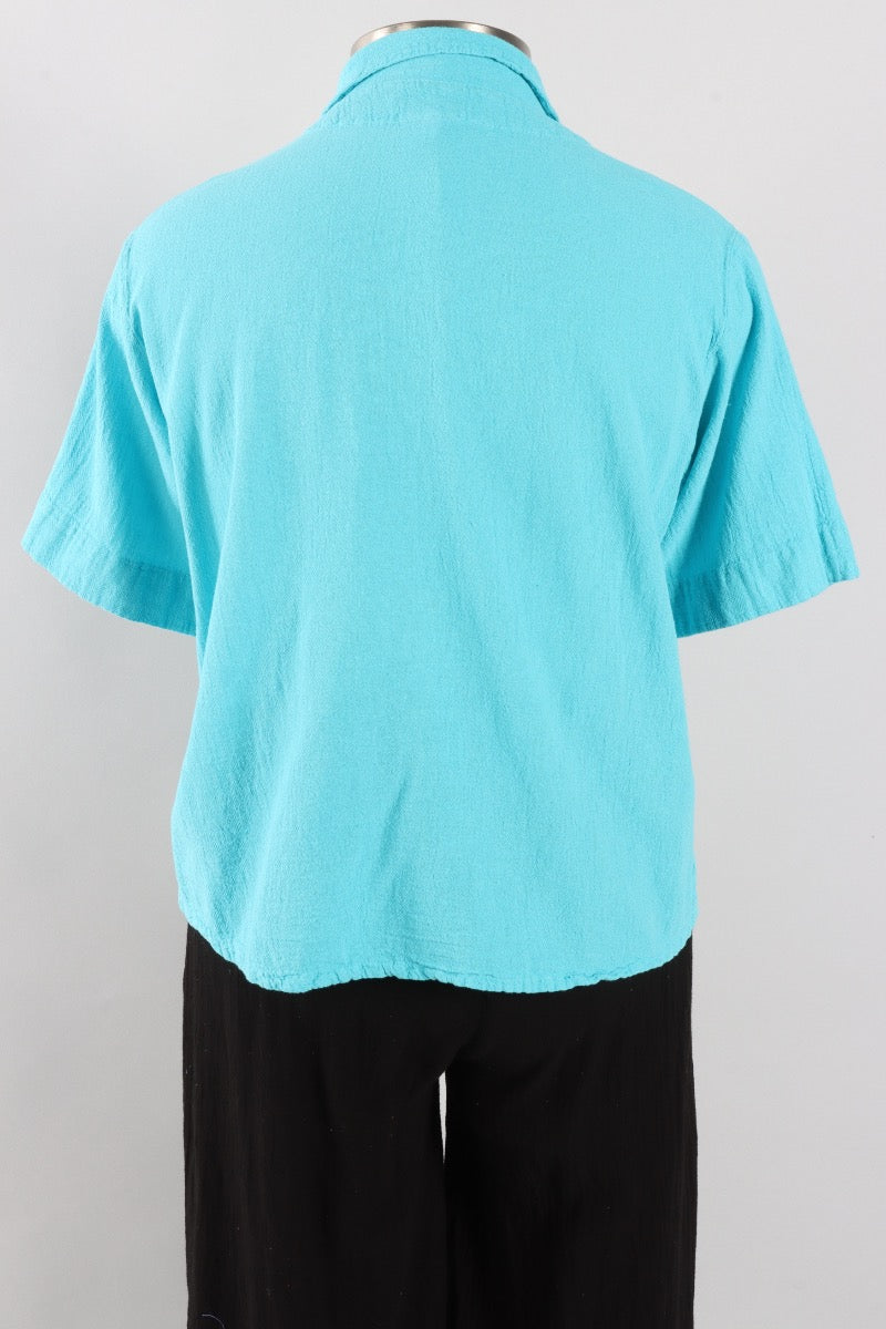 Crush Blouse - Glacier