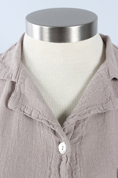 Crush Blouse - Taupe