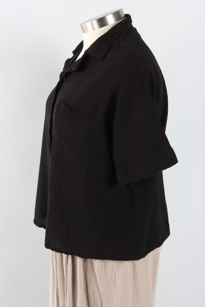 Crush Blouse - Black