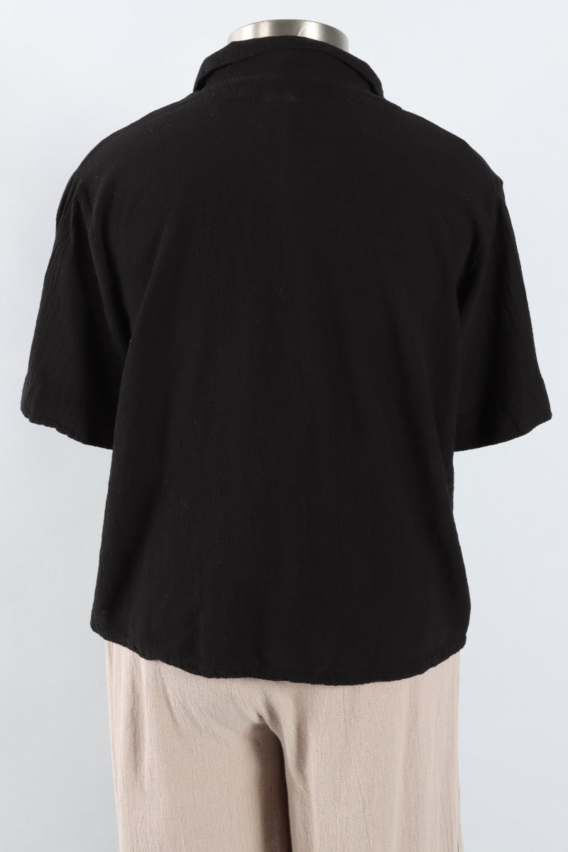 Crush Blouse - Black