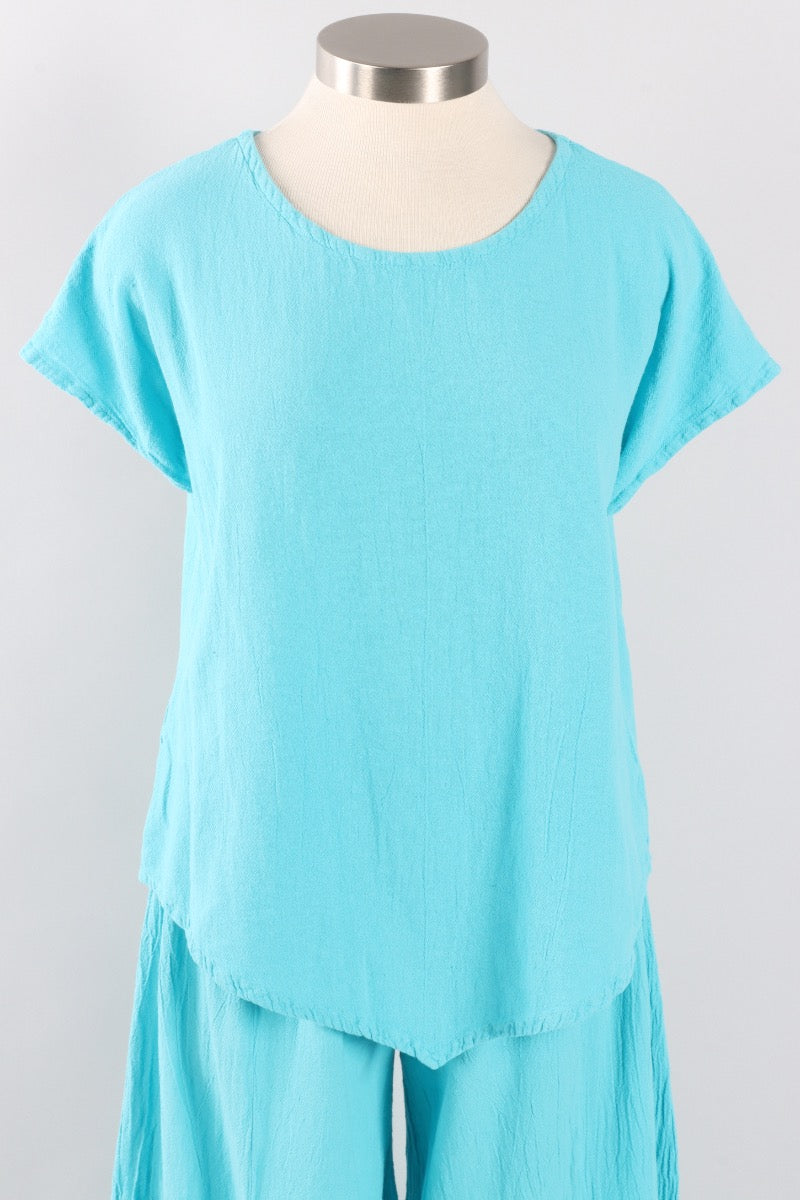 Grace Top - Glacier
