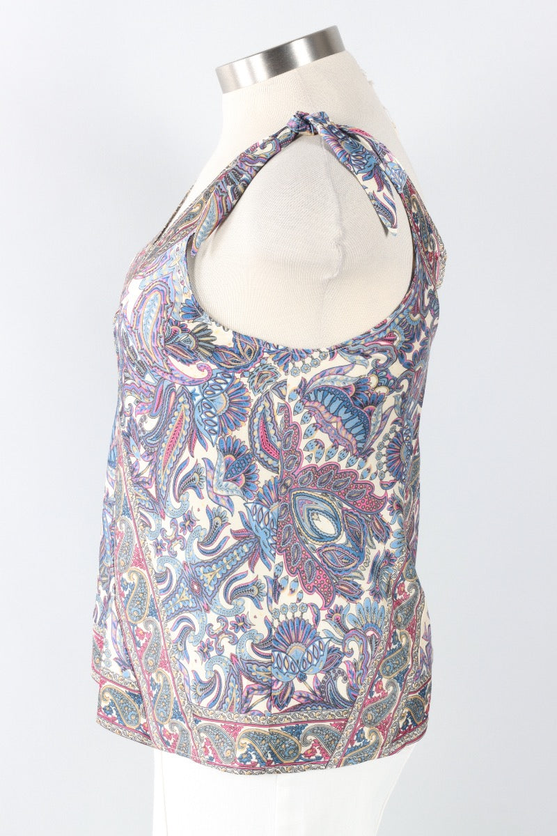 V-Neck Tank - Cashmere