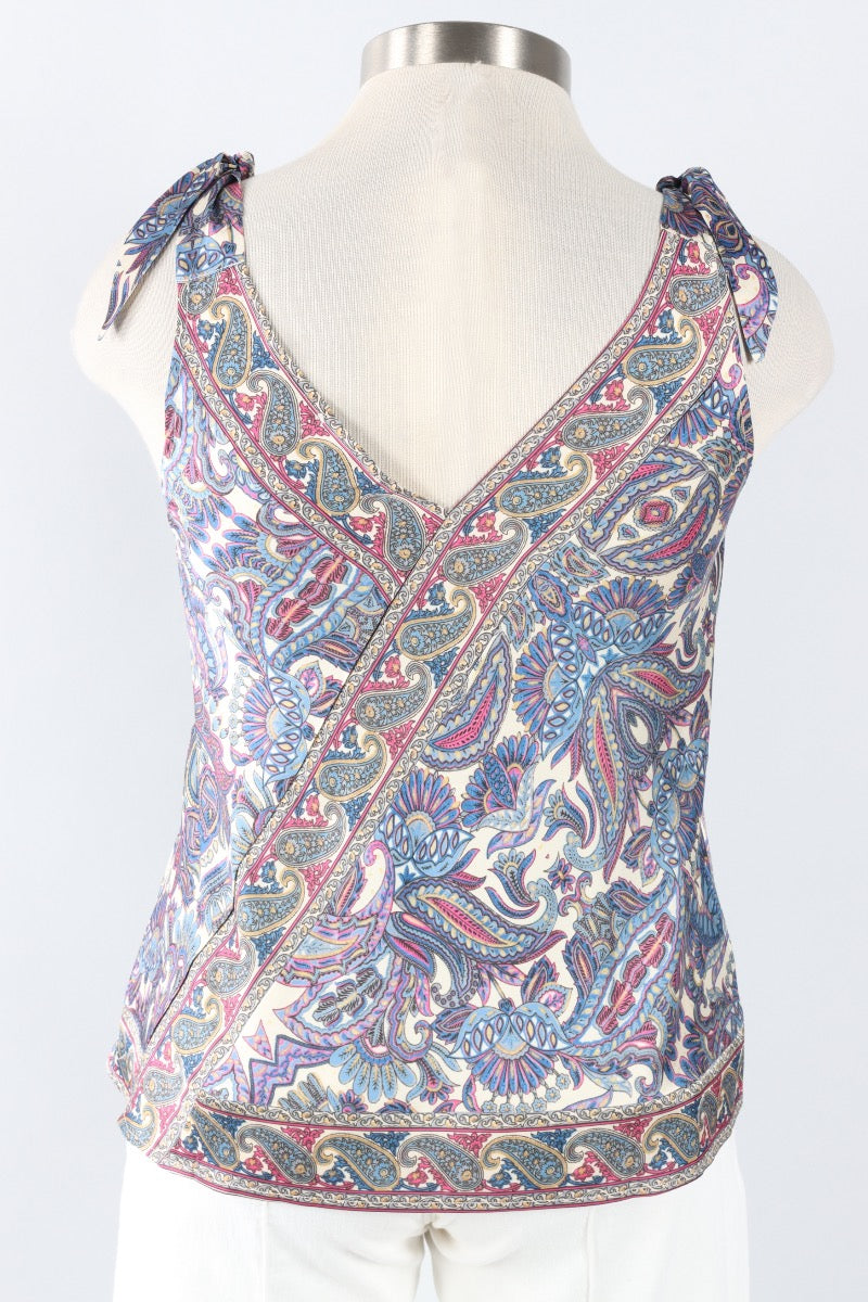 V-Neck Tank - Cashmere