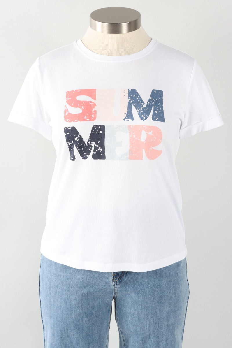 Summer Tee - White