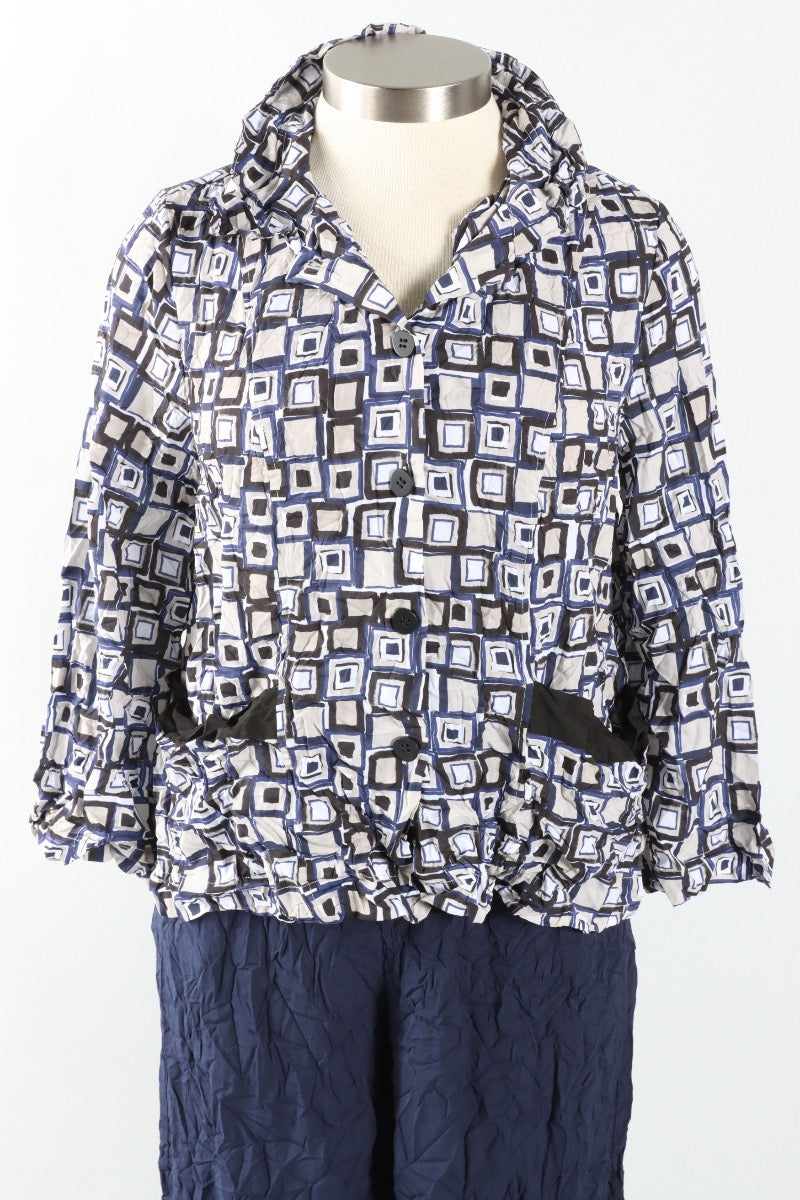 Wire Collar Shirt - Shell Squared Up