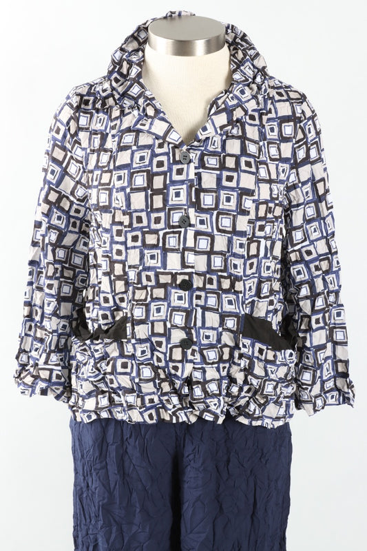 Wire Collar Shirt - Shell Squared Up