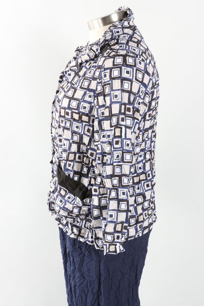 Wire Collar Shirt - Shell Squared Up