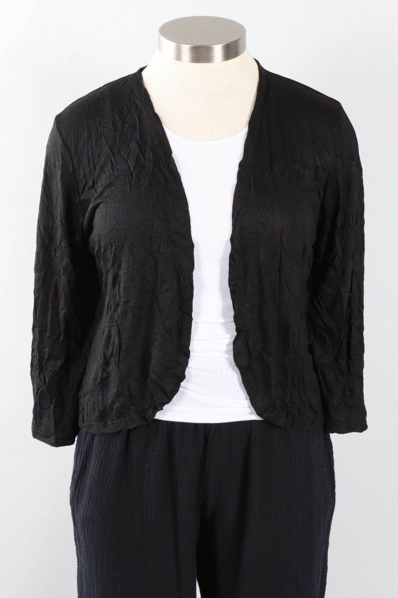 Short Cardigan - Black