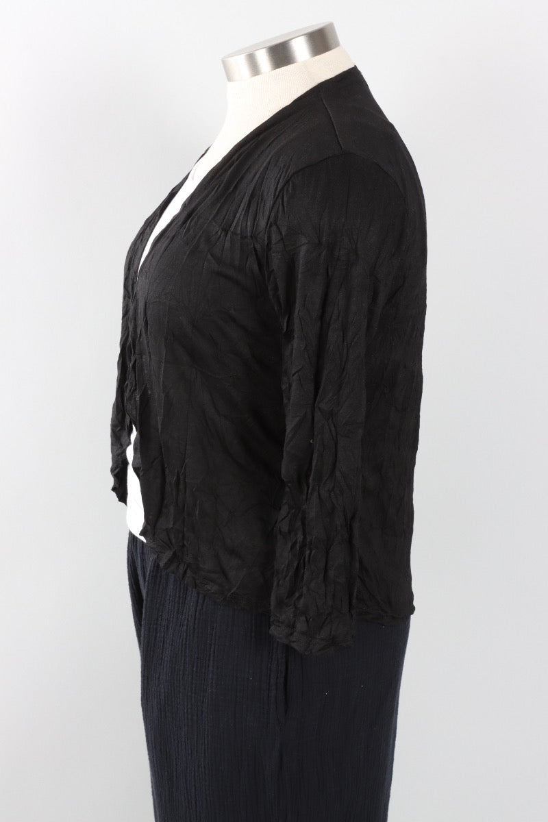 Short Cardigan - Black