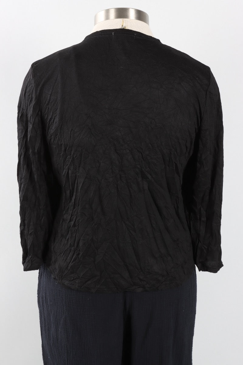 Short Cardigan - Black