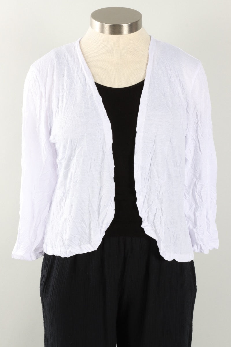 Short Cardigan - White