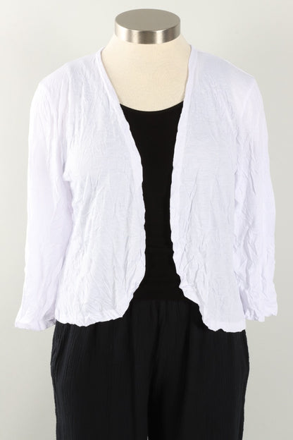 Short Cardigan - White
