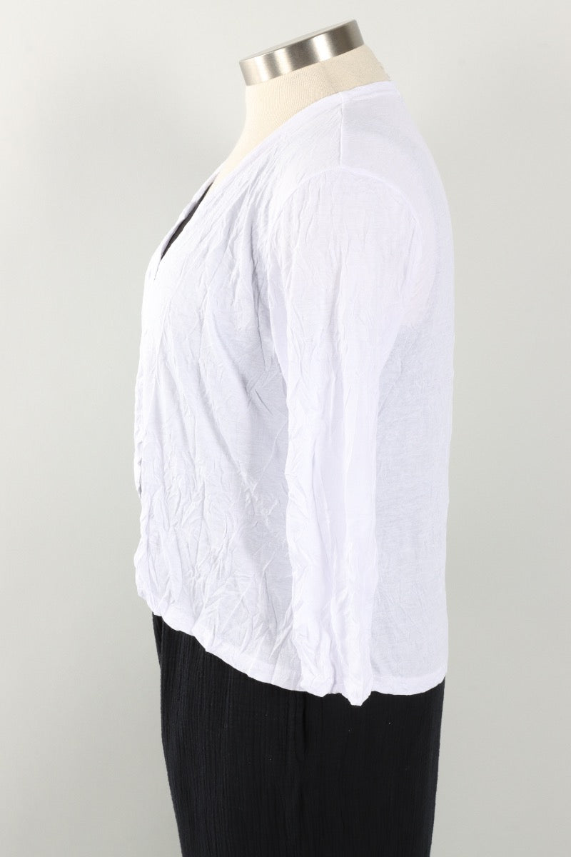 Short Cardigan - White