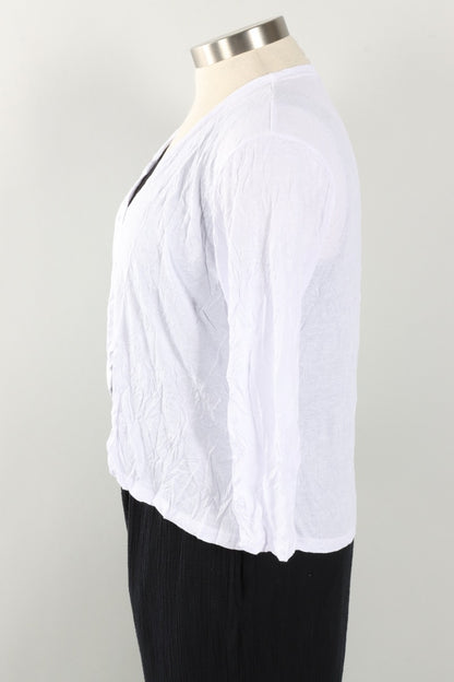 Short Cardigan - White