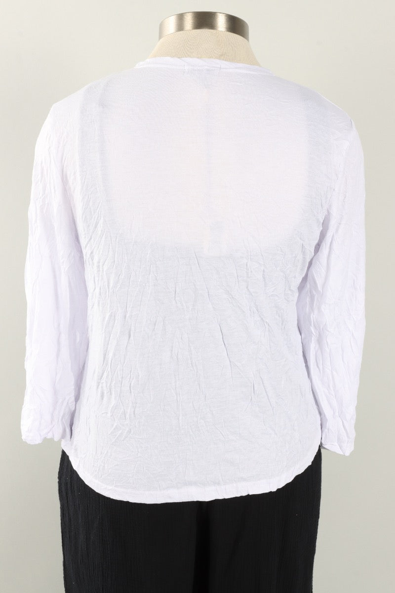 Short Cardigan - White