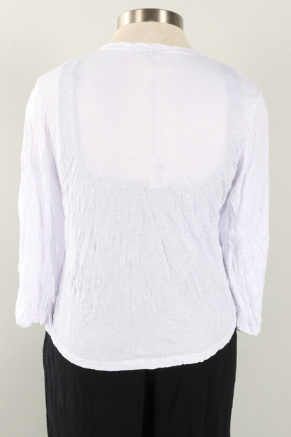 Short Cardigan - White