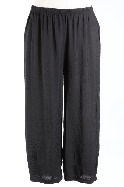 Darted Crop Pant - Black Parachute