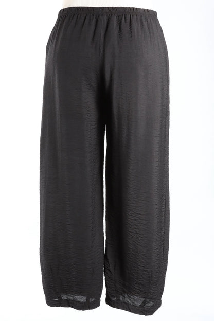 Darted Crop Pant - Black Parachute