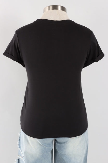 Rolling Stones Star Tee - Black