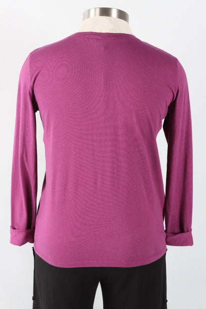 Fawbush's Only! Long Sleeve Crew Plus - Razzberry