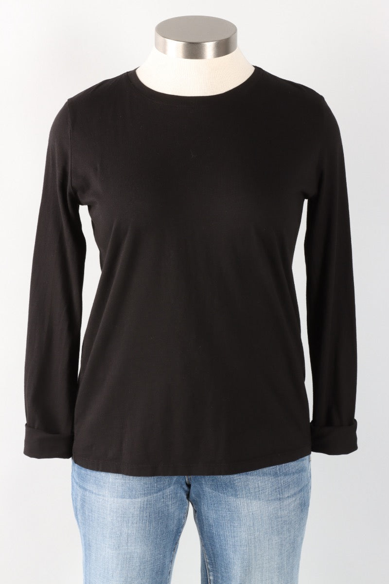 Fawbush's Only! Long Sleeve Crew Plus - Black