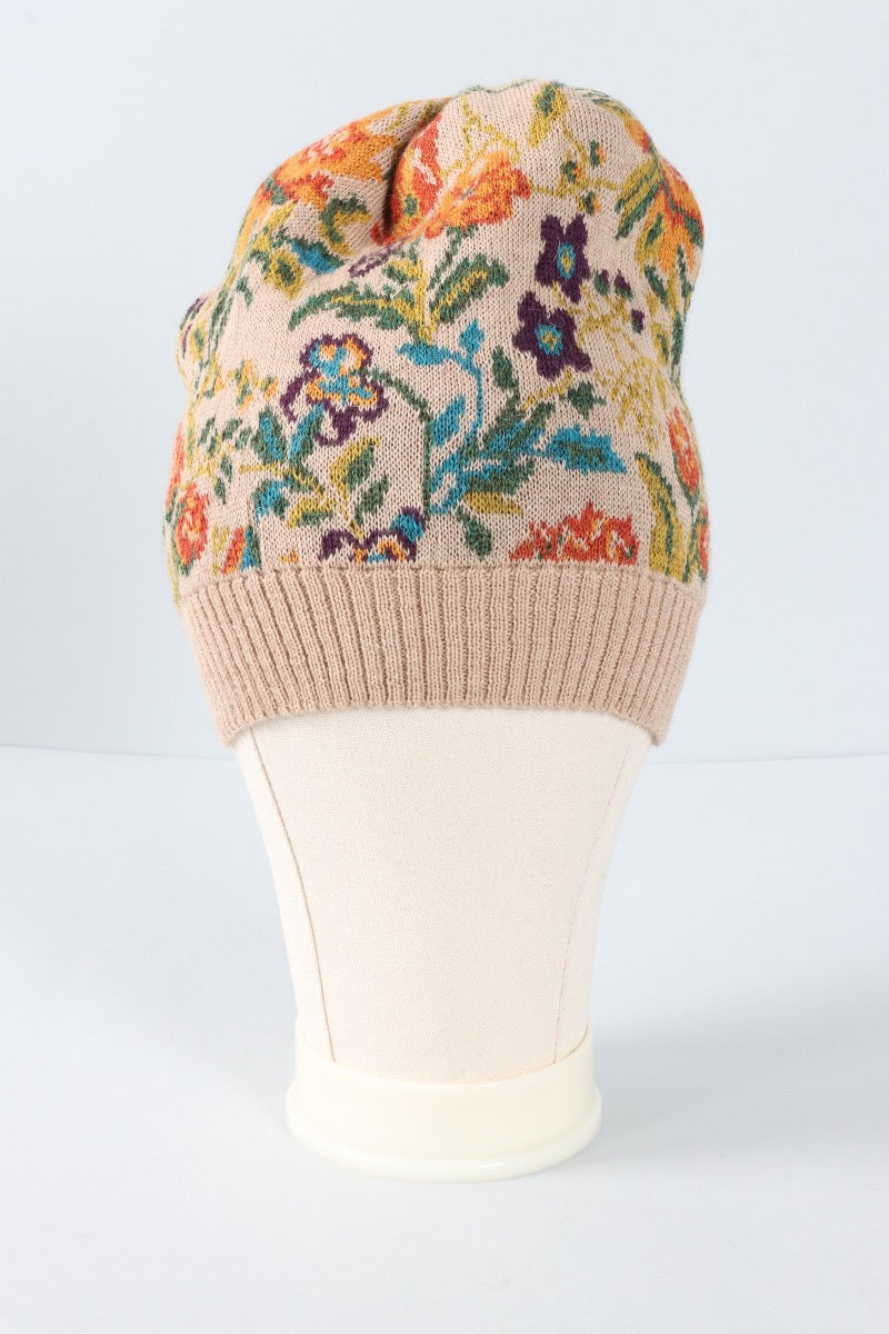 Alpaca Floral Hat - Maia