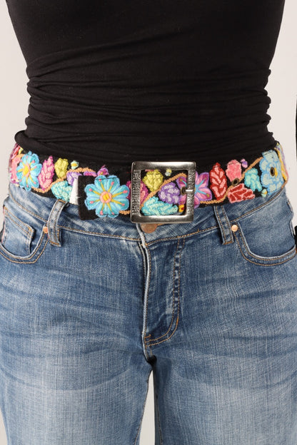 Embroidered Belt - Calista