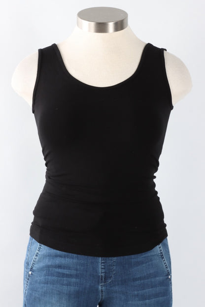 Bamboo Short Tank - Black