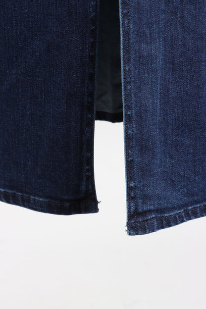 Easy Straight Skirt - Denim