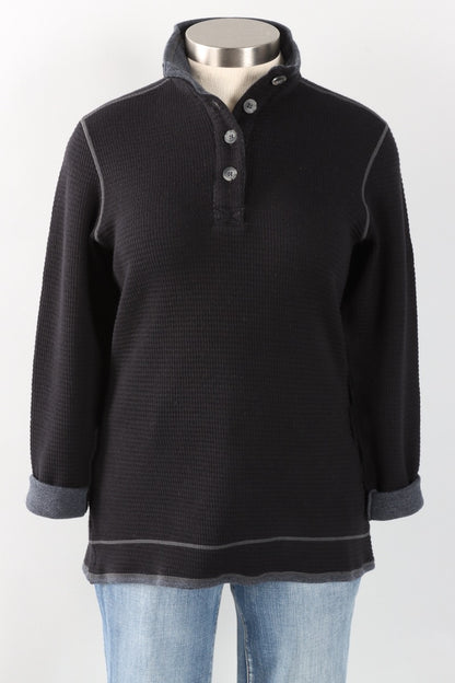 Maverick Button Up - Black