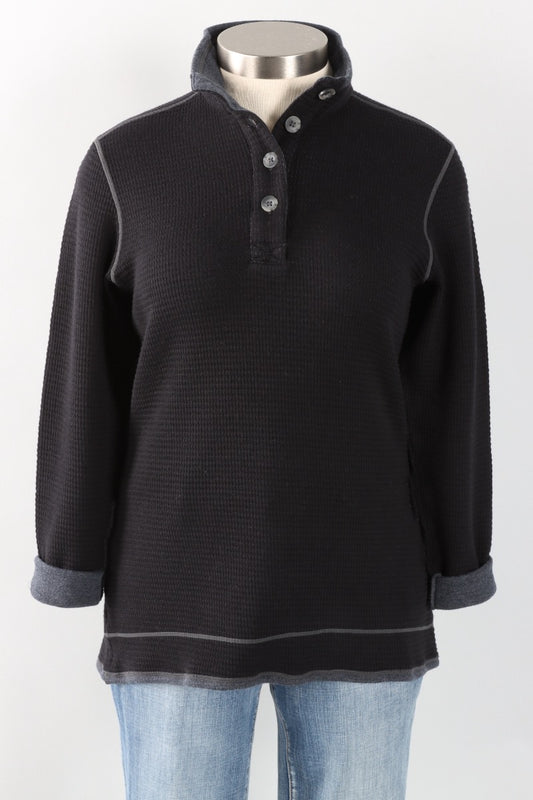 Maverick Button Up - Black