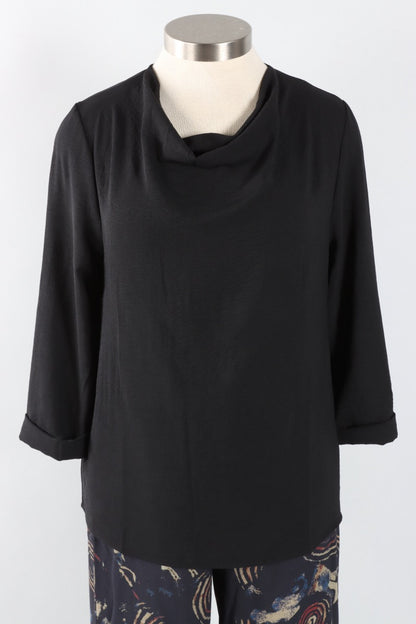 Airflow Long Sleeve Top Plus - Black