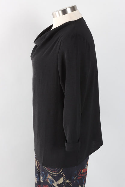 Airflow Long Sleeve Top Plus - Black