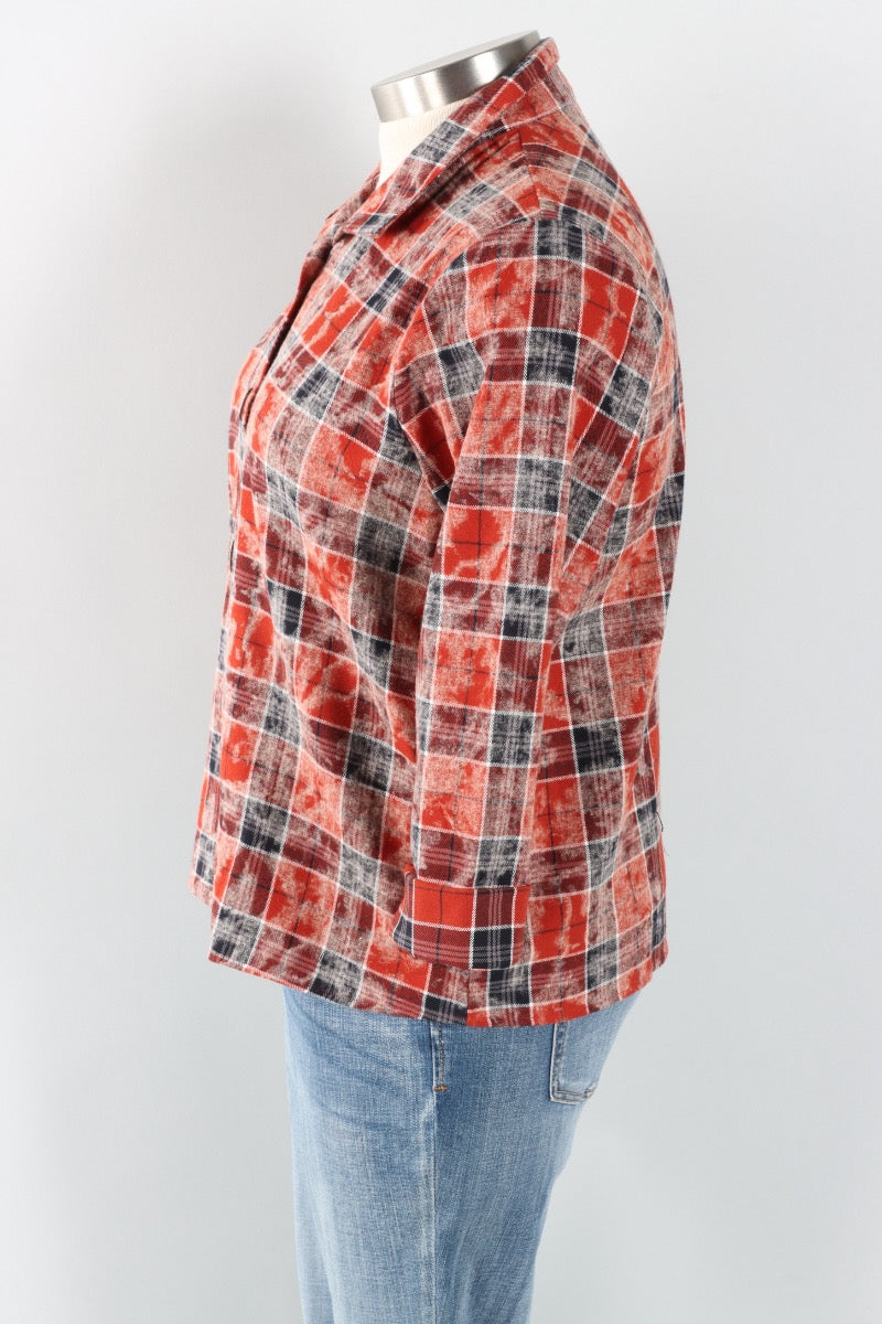 Dusty Flannel - Red